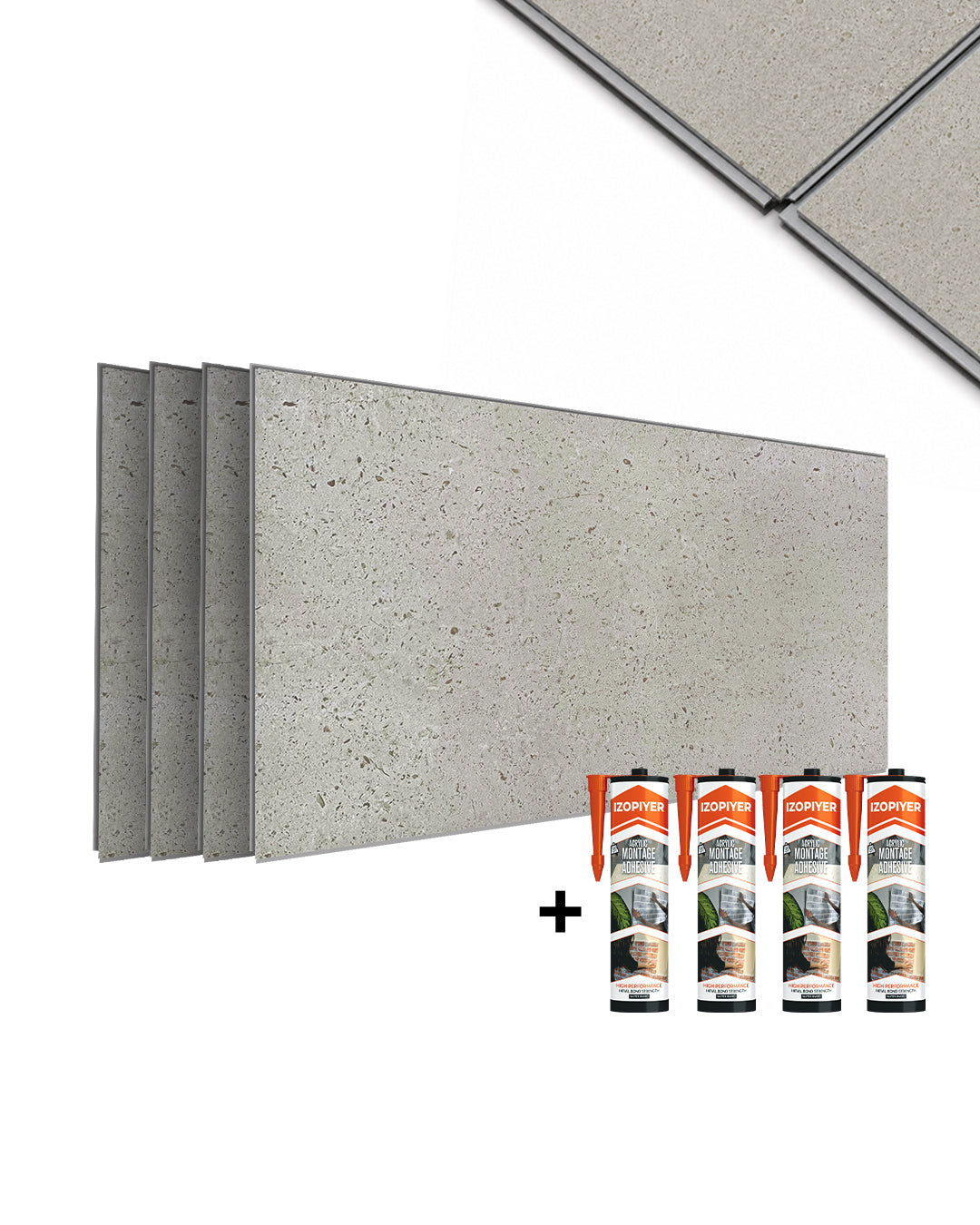 SPC Wall Panel 60×120 cm | Waterproof Wall Cladding | Infinite Elegance