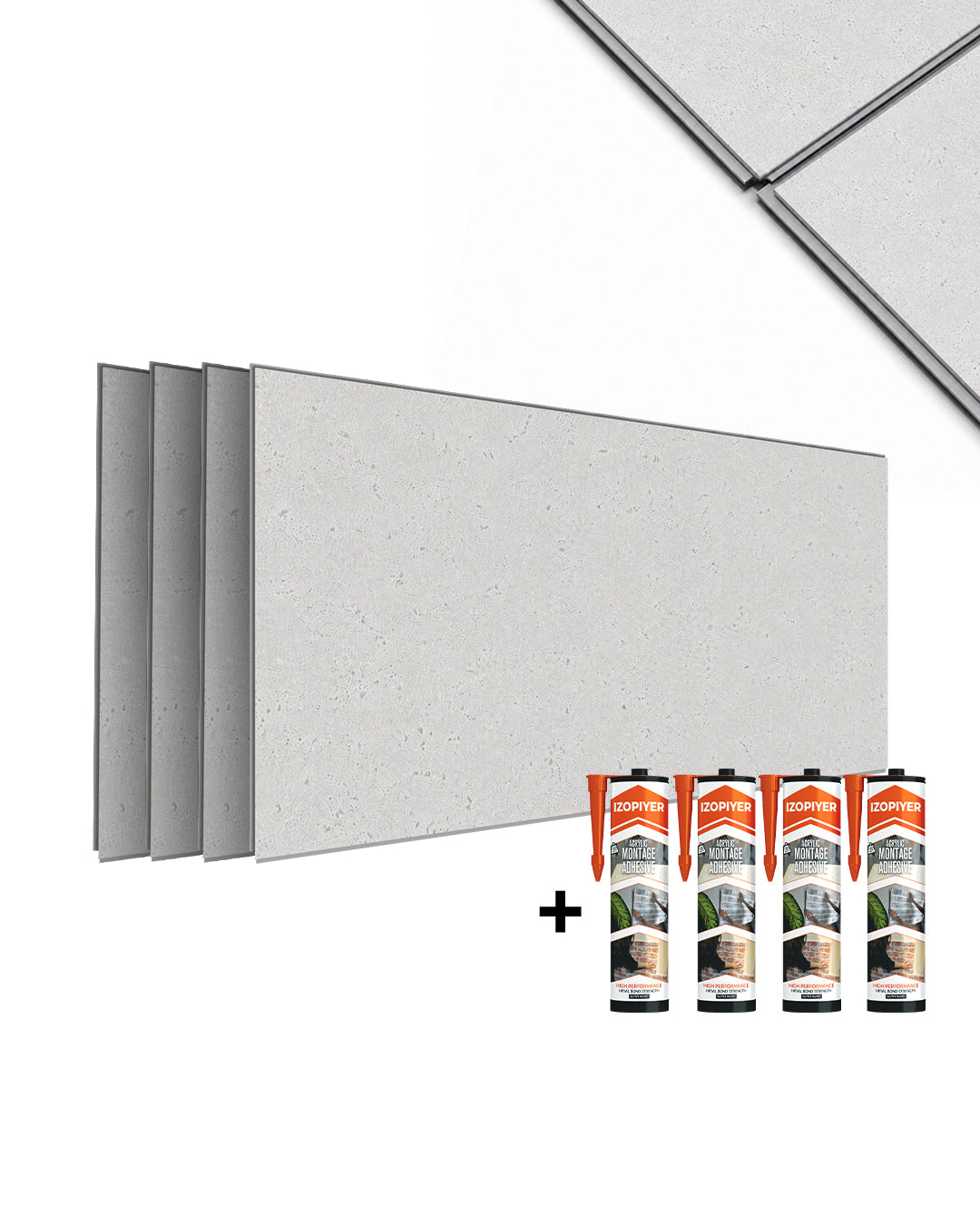 SPC Wall Panel 60×120 cm | Waterproof Wall Cladding | Infinite Elegance