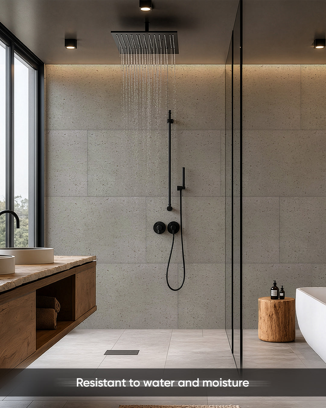 SPC Wall Panel 60×120 cm | Waterproof Wall Cladding | Infinite Elegance