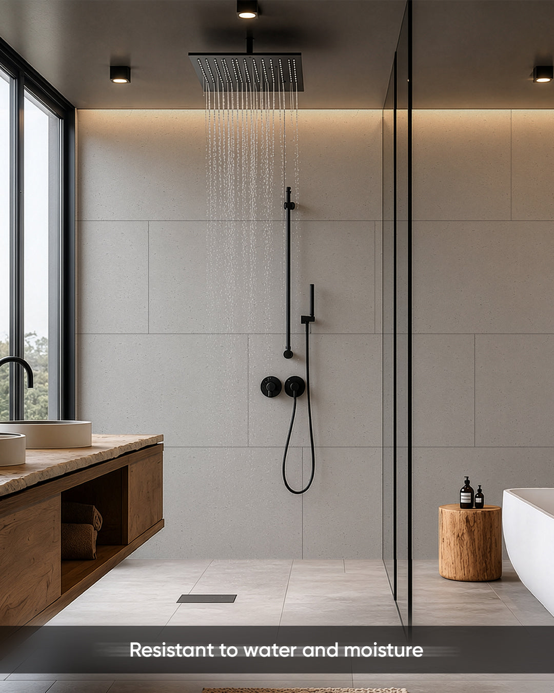 SPC Wall Panel 60×120 cm | Waterproof Wall Cladding | Infinite Elegance