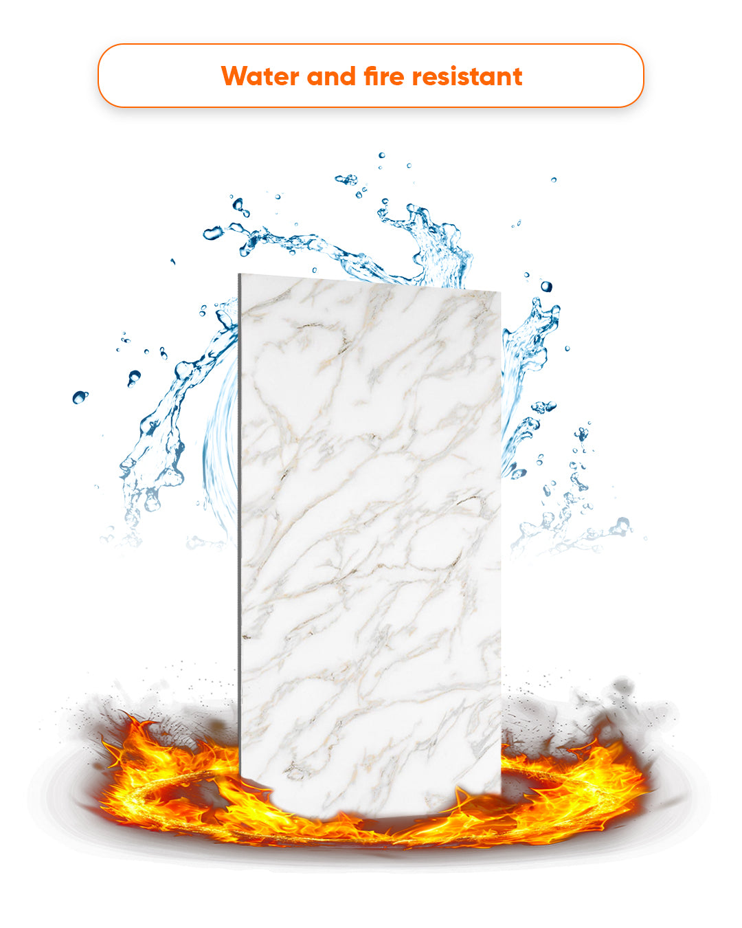Calacada Marble Look Wallpanels