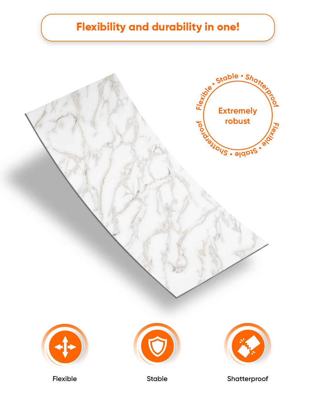 Calacada Marble Look Wallpanels