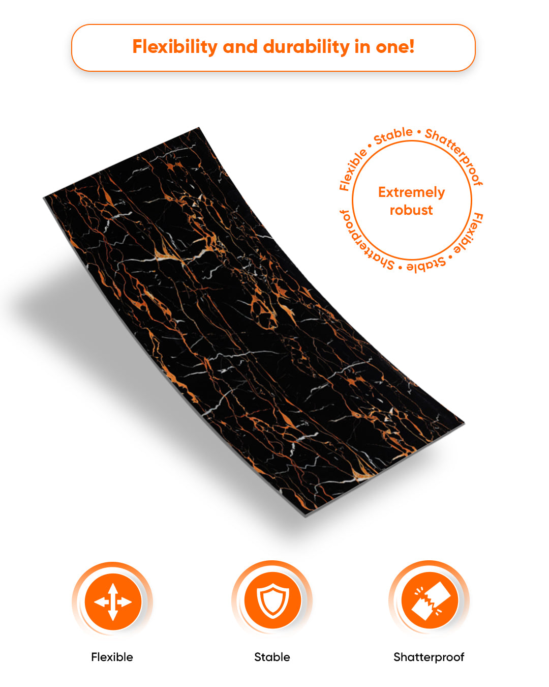 Dragon Marble Look Wallpanels