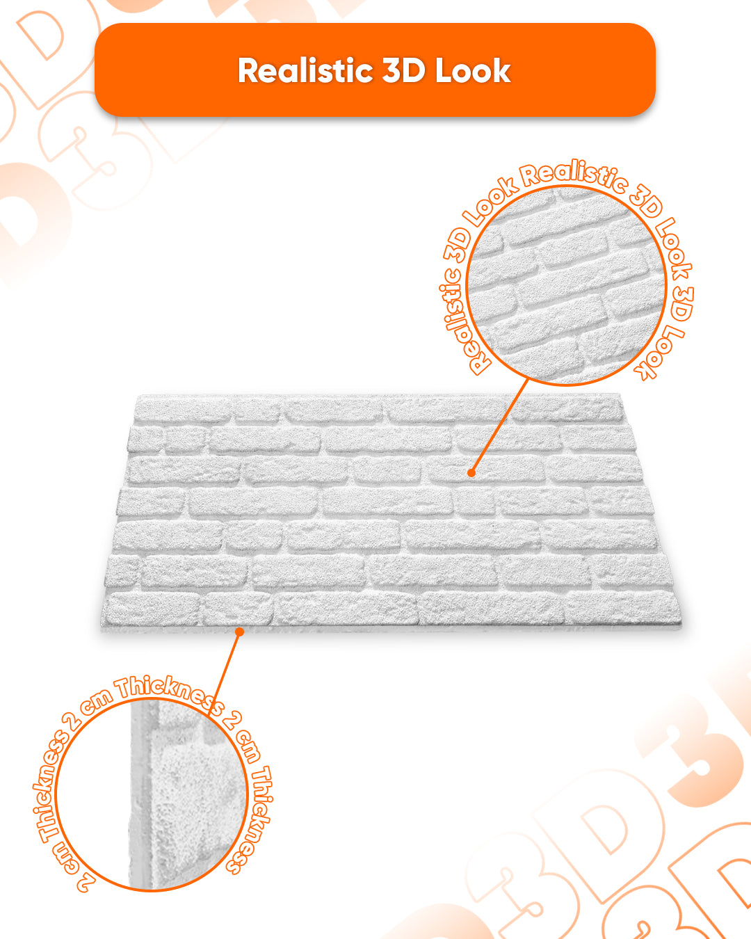 Stone Bridge L-1902 Brick Wall Panels