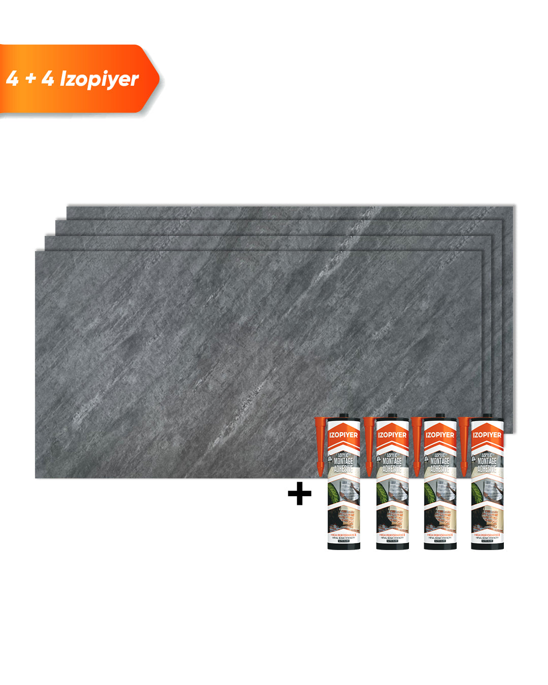 Iron Hand Marble Look Wallpanels