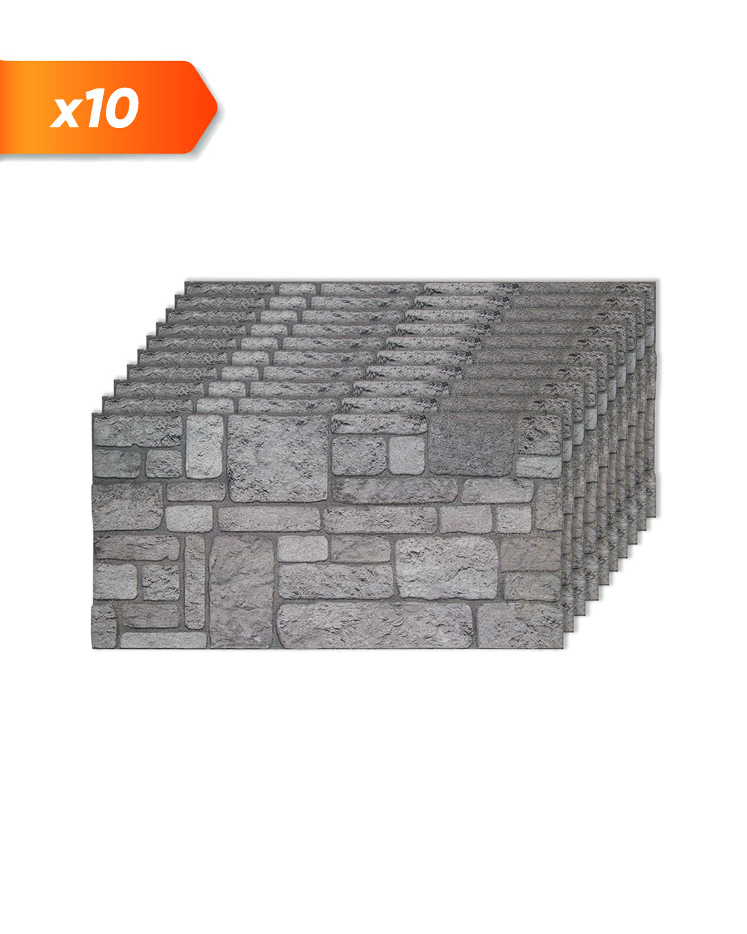 Backyard K-04 3D Brick Mixed Wall Panels