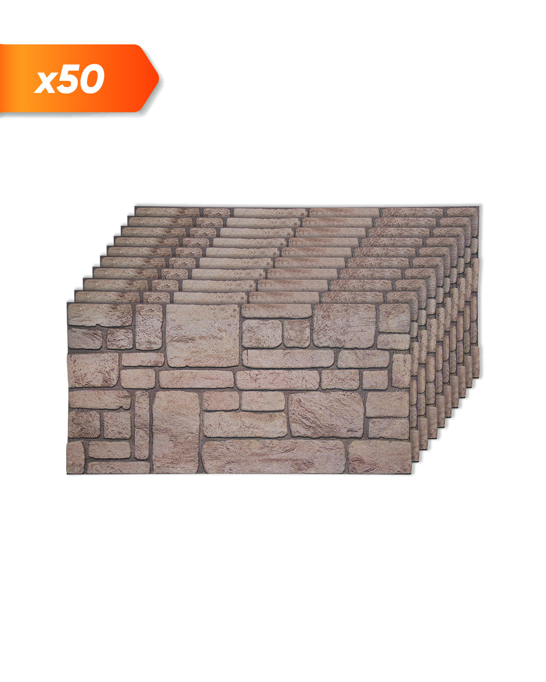 Ancient Traces K-03 3D Faux Mixed Wall Panels