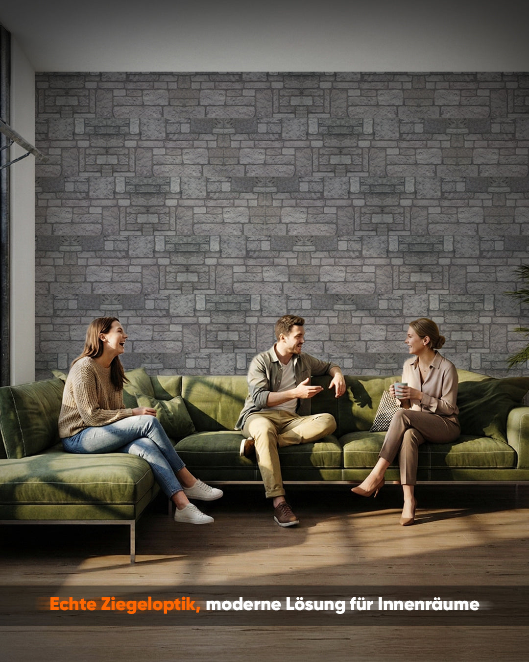 Backyard K-04 3D Brick Mixed Wall Panels