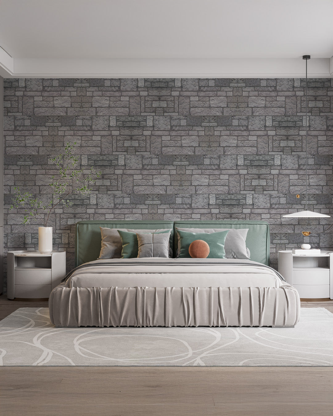 Backyard K-04 3D Brick Mixed Wall Panels