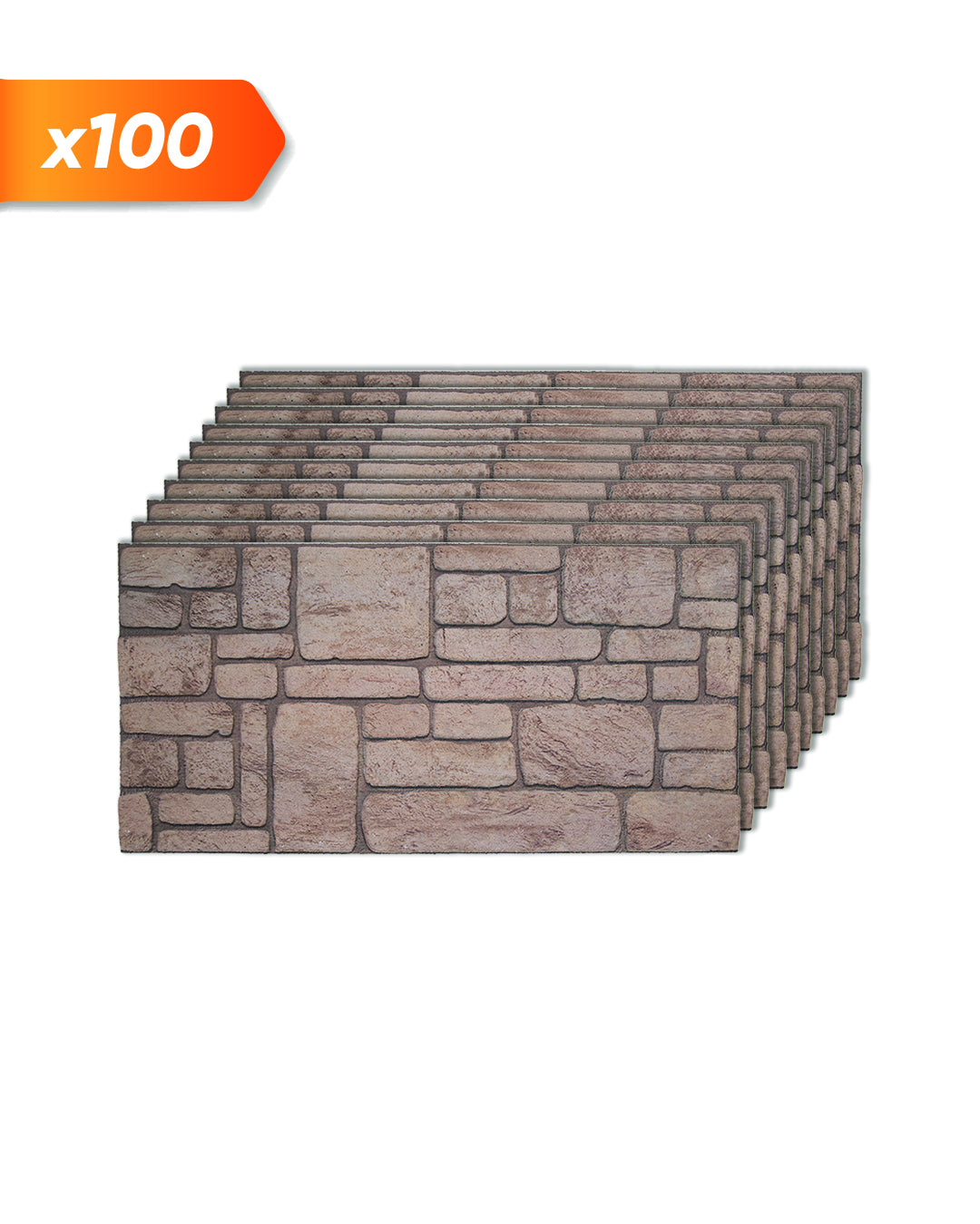 Ancient Traces K-03 3D Faux Mixed Wall Panels