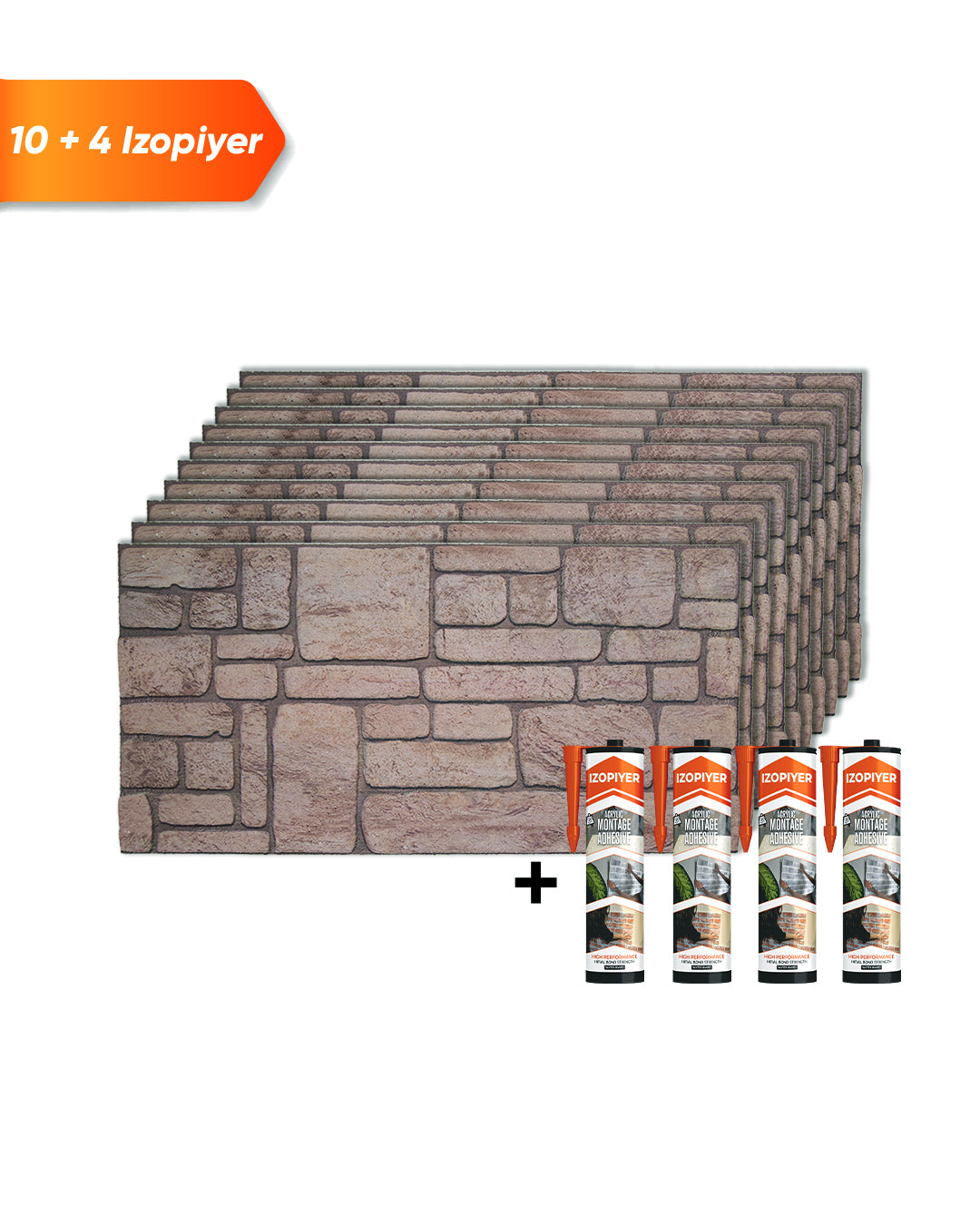 Ancient Traces K-03 3D Faux Mixed Wall Panels