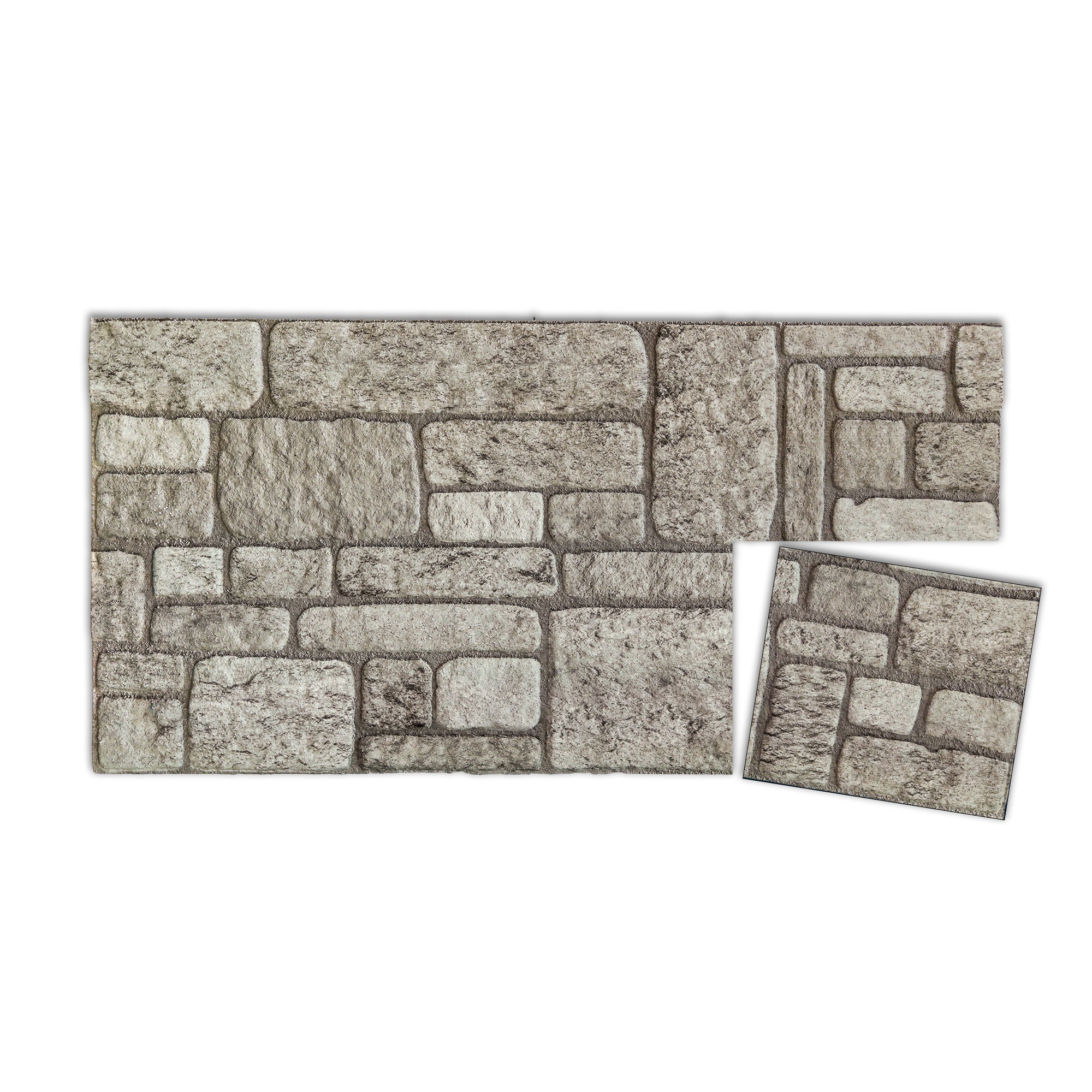 Sample Product 25x25 cm Backyard K-04 3D Brick Mixed Wall Panels