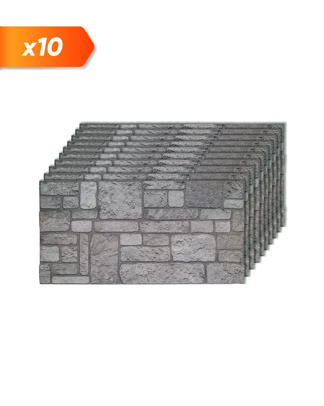 Backyard K-04 3D Brick Mixed Wall Panels