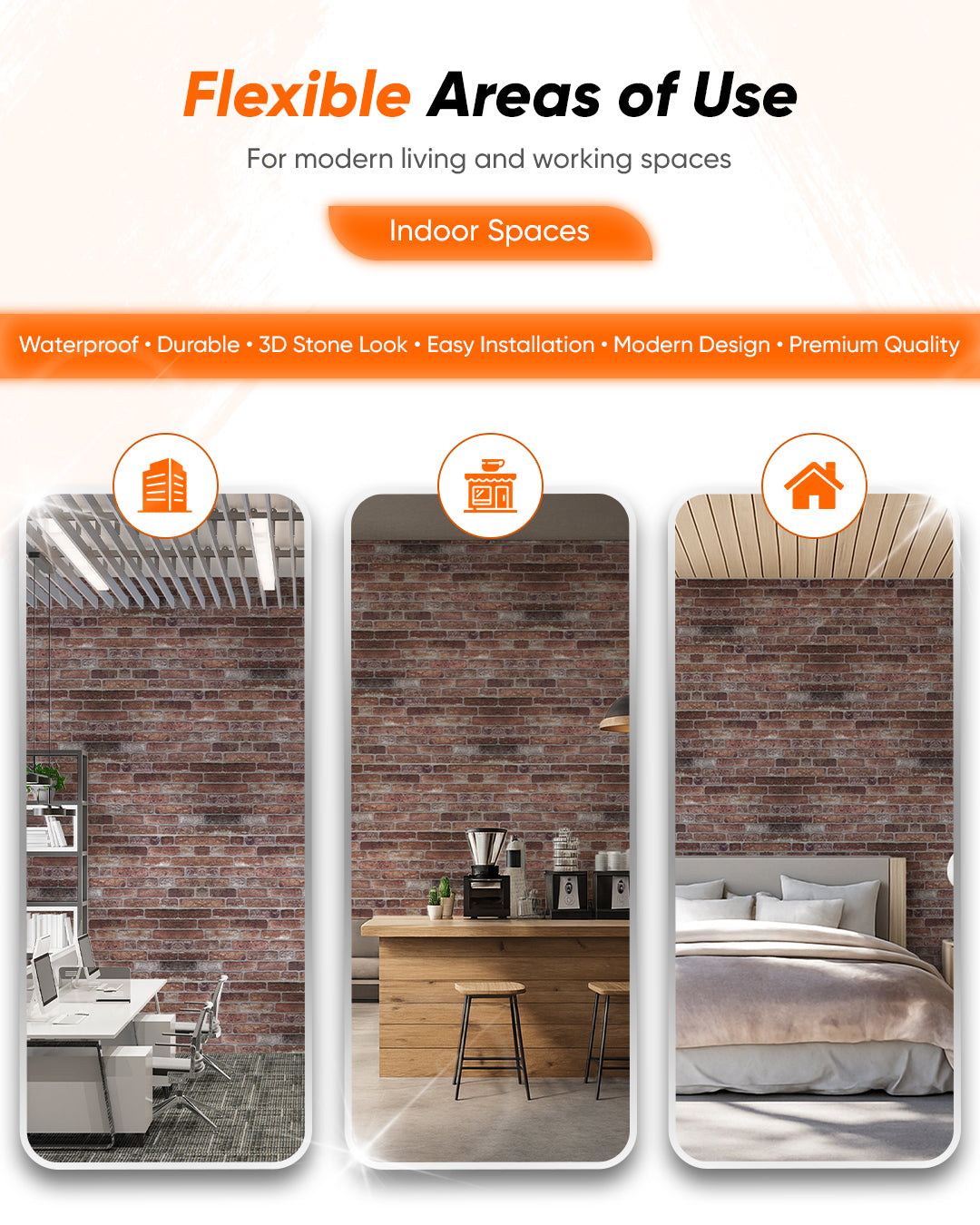 Old Castle L-1907 3D Decorative Wall Panels