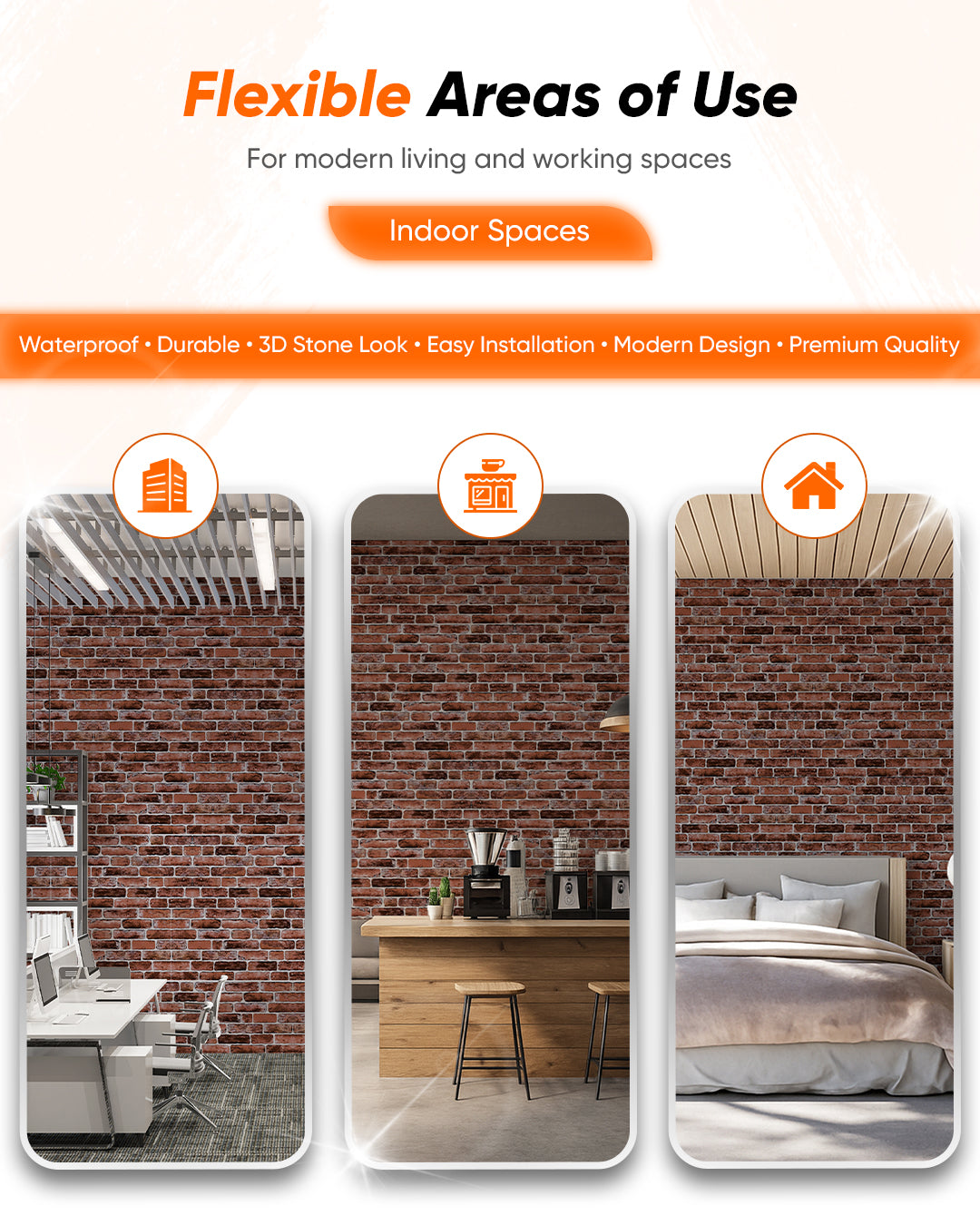Honey Coffee L-1919 3D Wall Panels