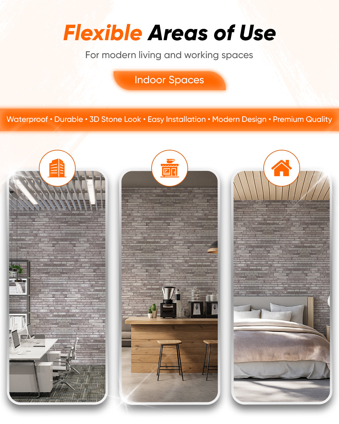 Cream Dream N-04 3D Decorative Wall Panels