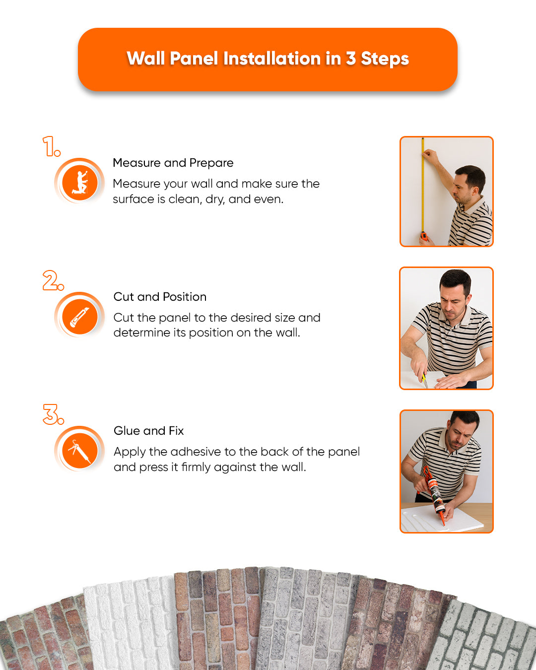 Honey Coffee L-1919 3D Wall Panels