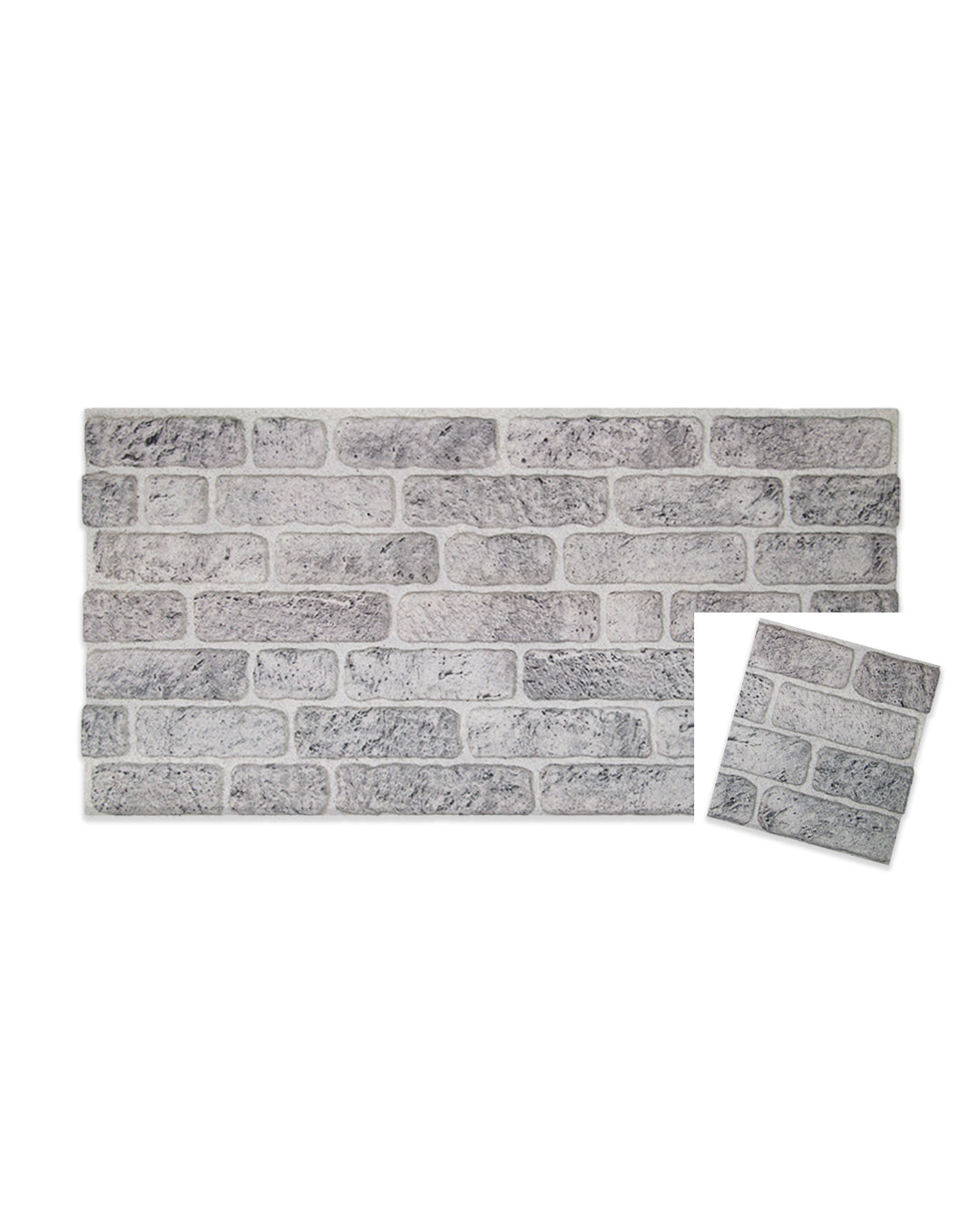 White Grey L-1702 3D Decorative Wall Panels
