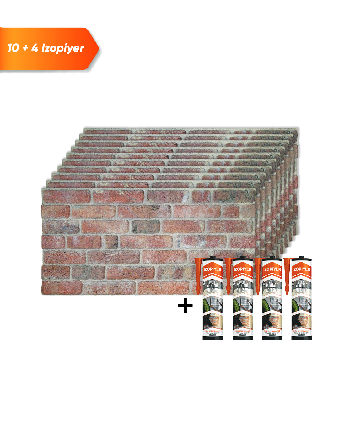 Stone Bridge L-1902 Brick Wall Panels