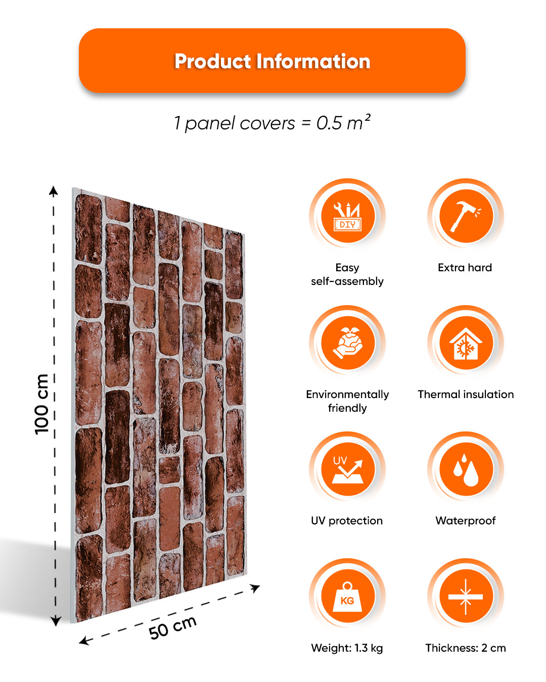 Honey Coffee L-1919 3D Wall Panels