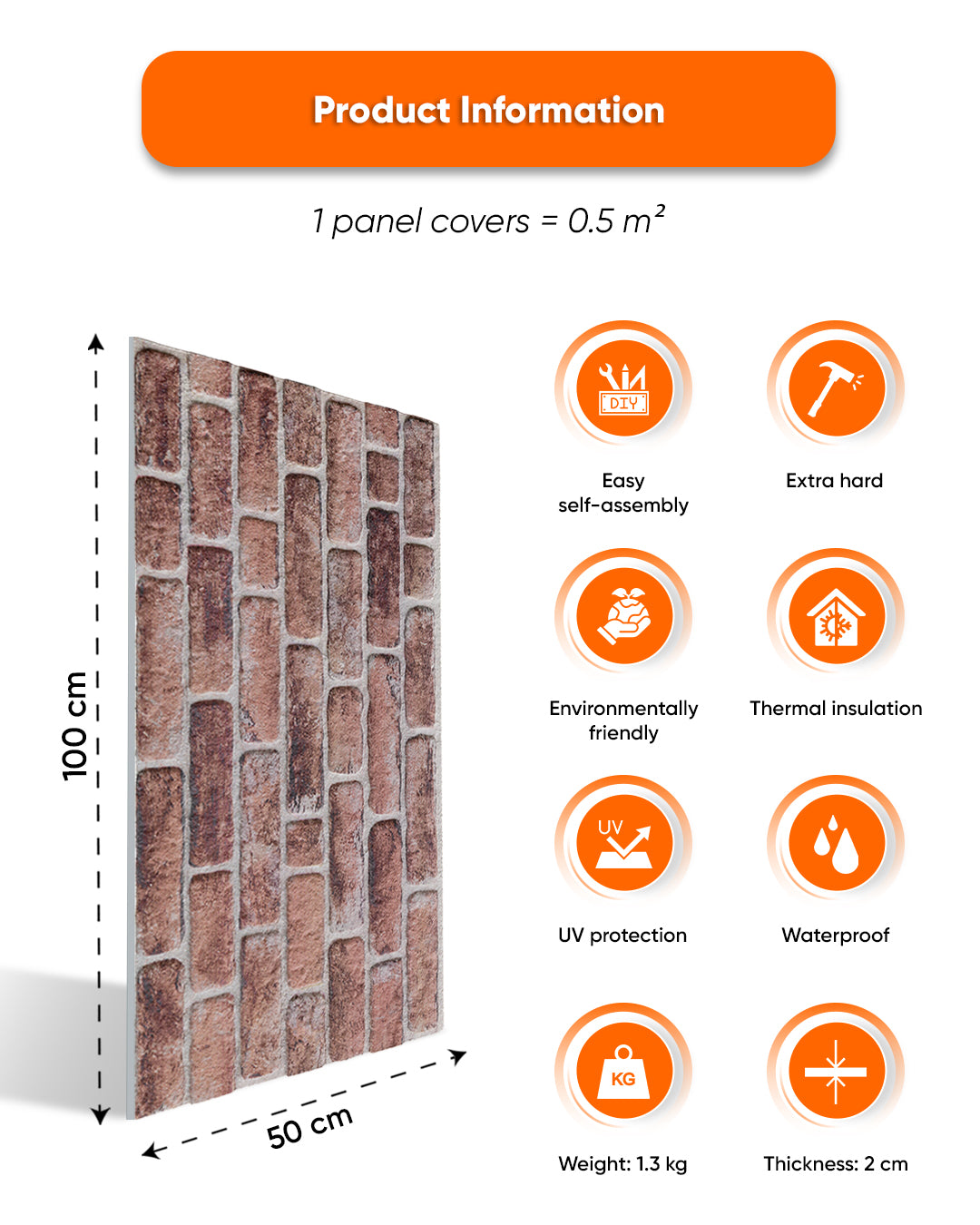 Honey Coffee L-1919 3D Wall Panels