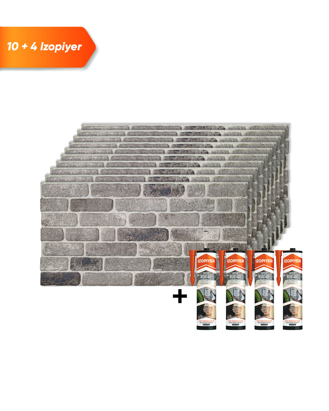 Path Of Gray L-1926 DIY Home Decor 3D Wall Panels