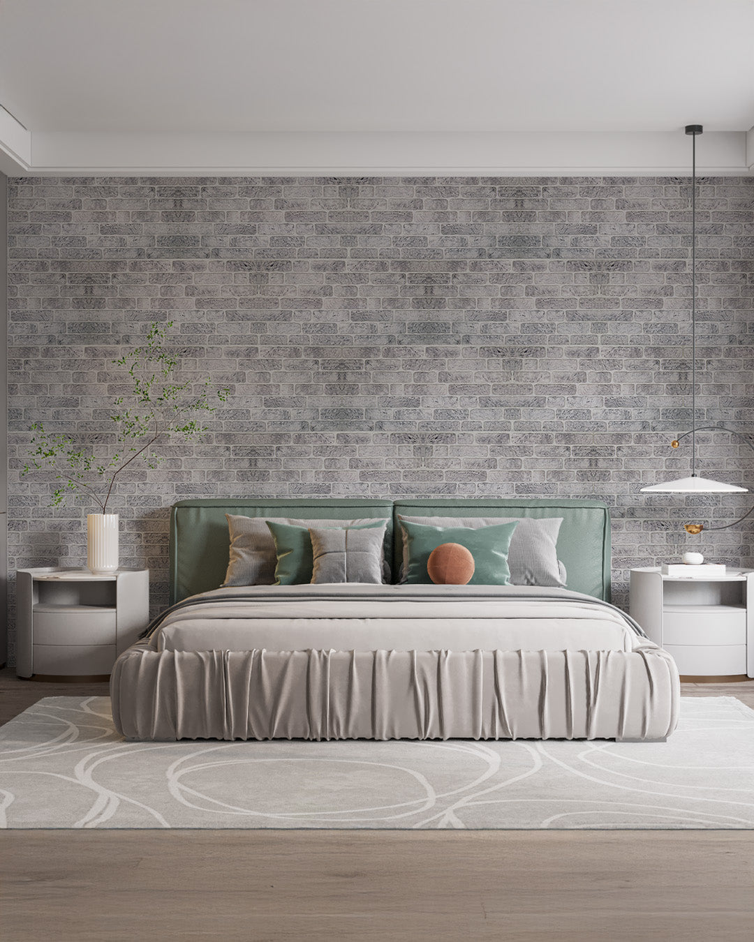 White Grey L-1702 3D Decorative Wall Panels