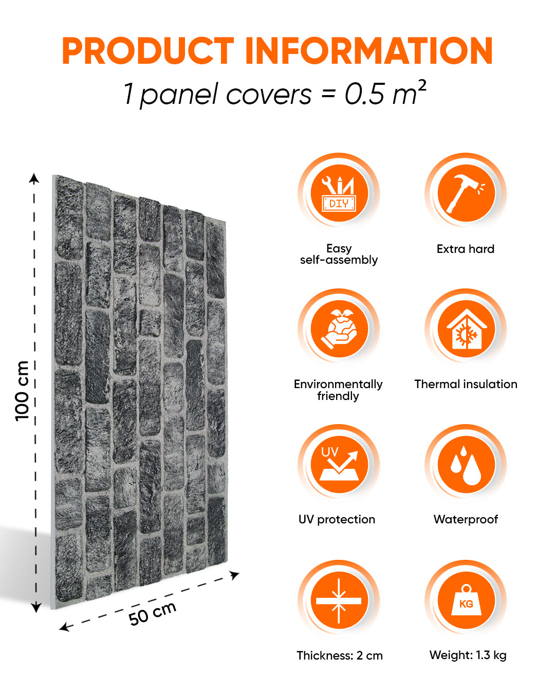 Old Town L-1703 EPS Insulation Wall Panels