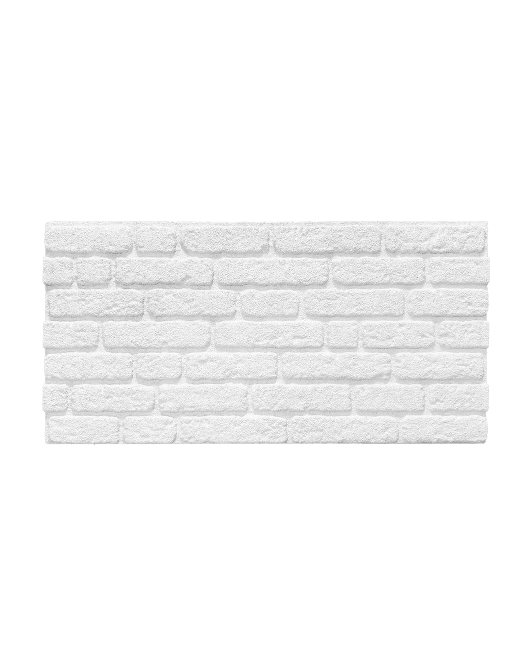 White Snow L-1900 3D White Brick Wall Panels