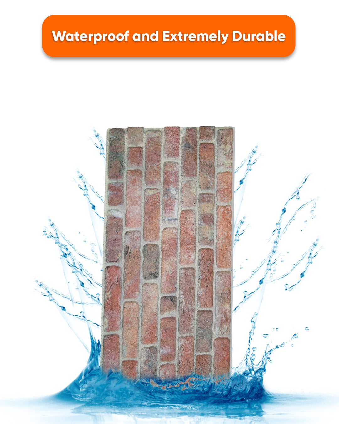 Stone Bridge L-1902 Brick Wall Panels