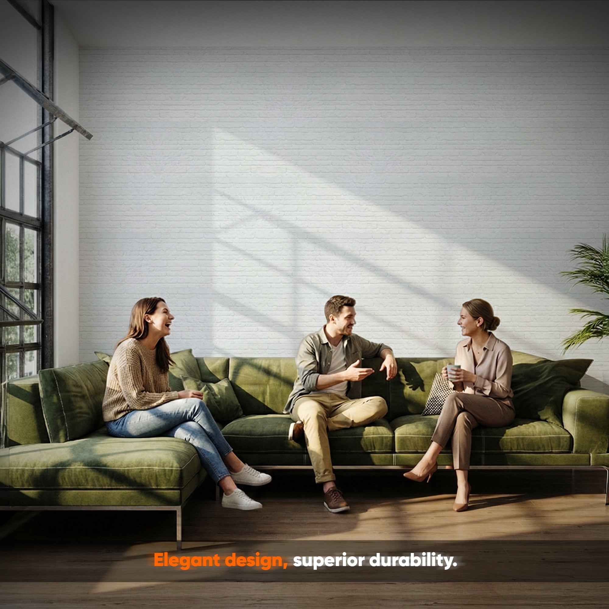 White Snow N-1900 3D Thin Wall Panels