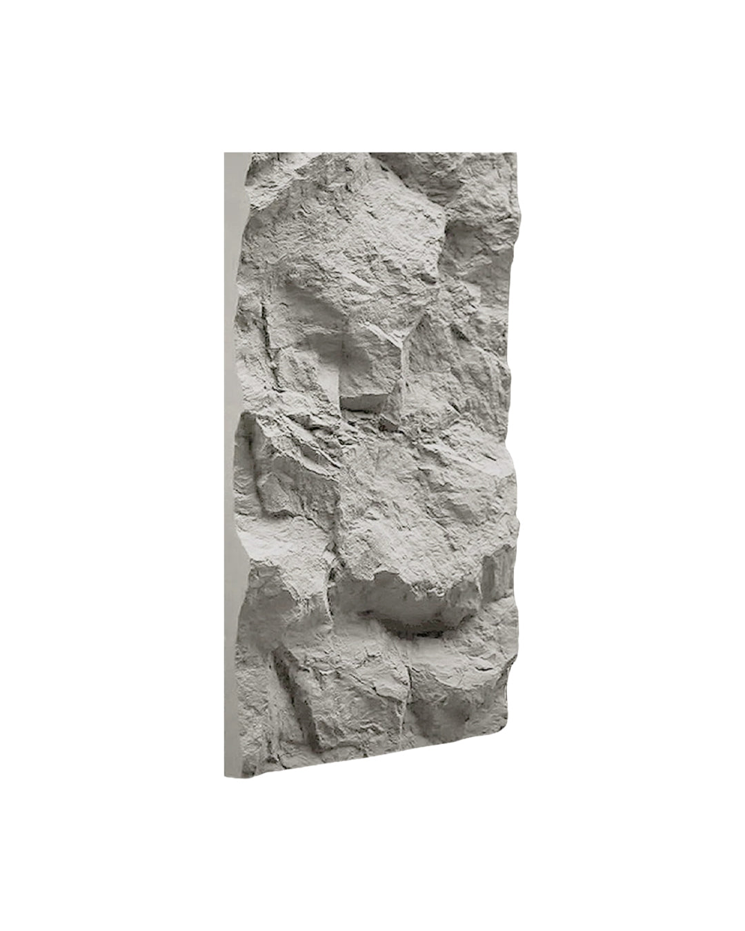 PU Wall Panels with Stone Finish | Light Grey Stone | 5 cm thick | 60x120 cm
