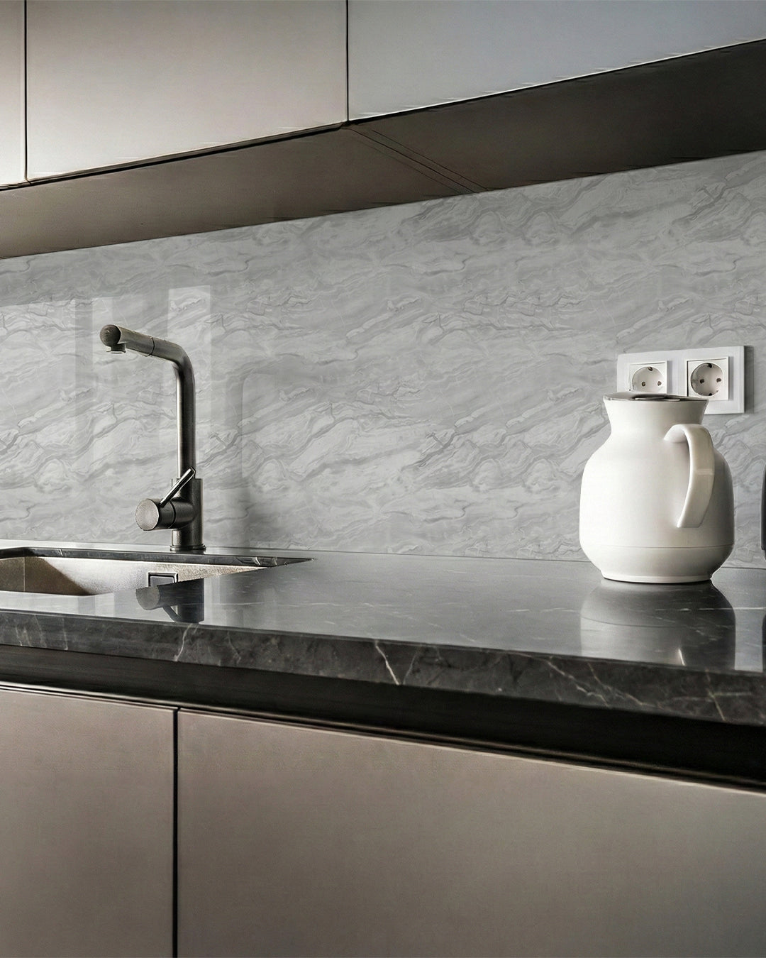 Mars Bubble Marble Look Wallpanels