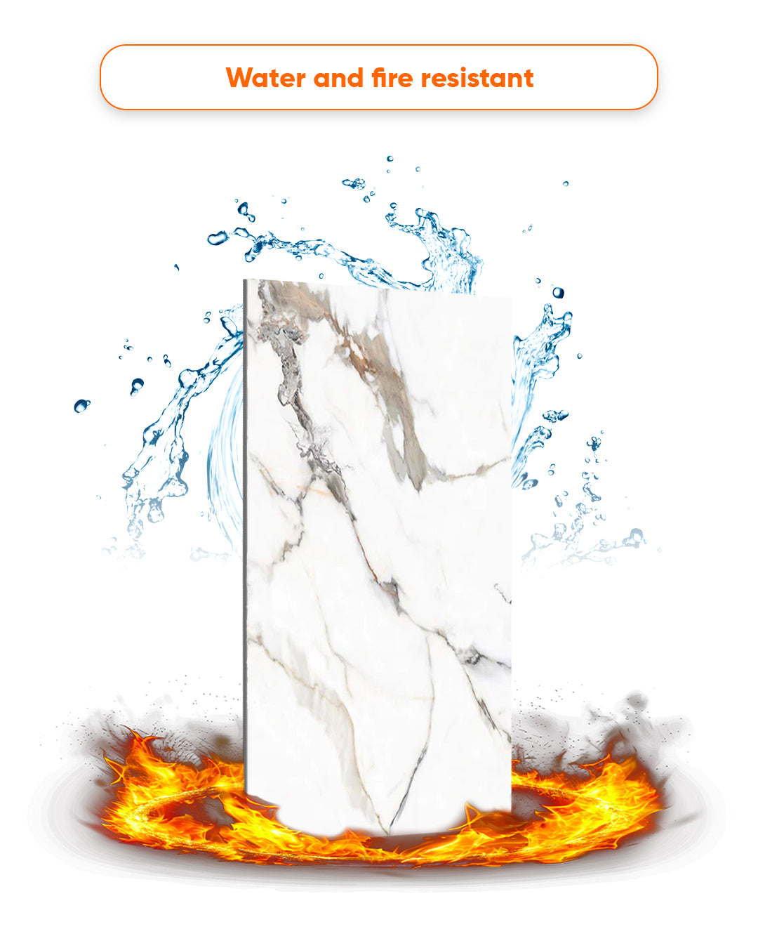 Garden Of Eden Marble Look Wallpanels