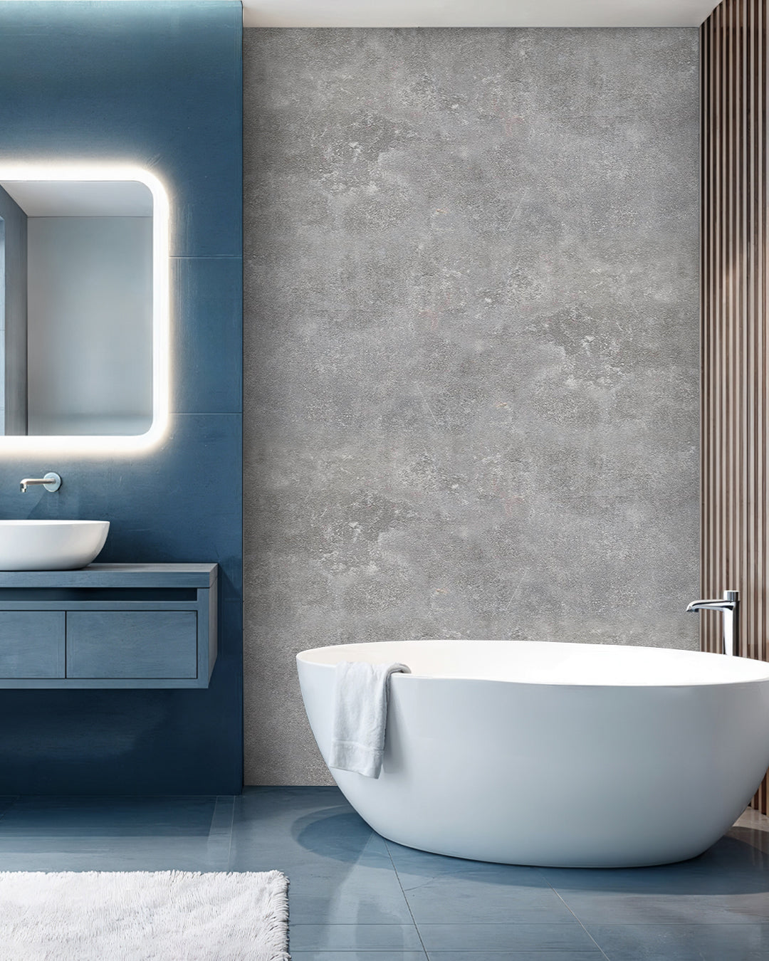 Moon Walk Marble Look Wallpanels