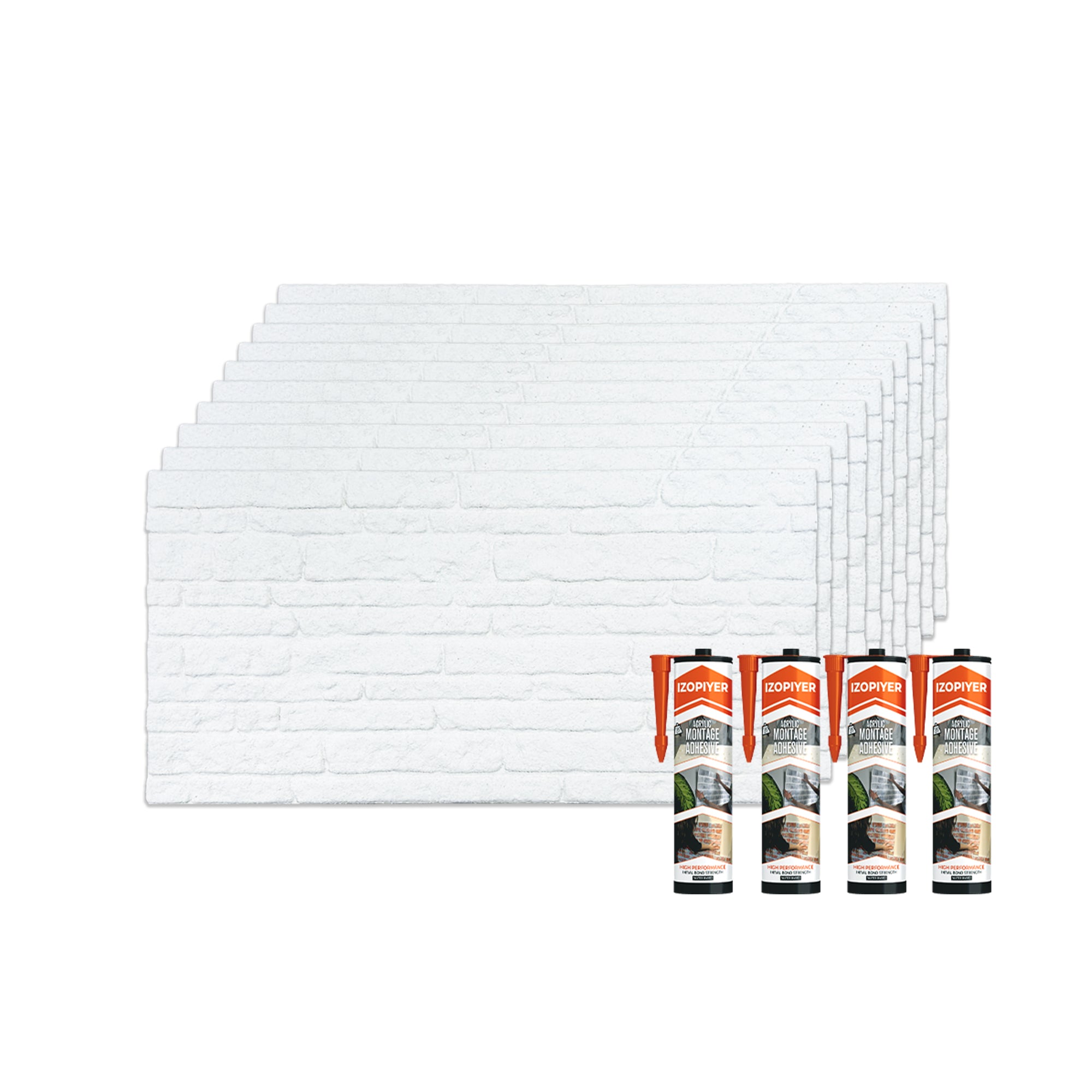 White Snow N-1900 3D Thin Wall Panels