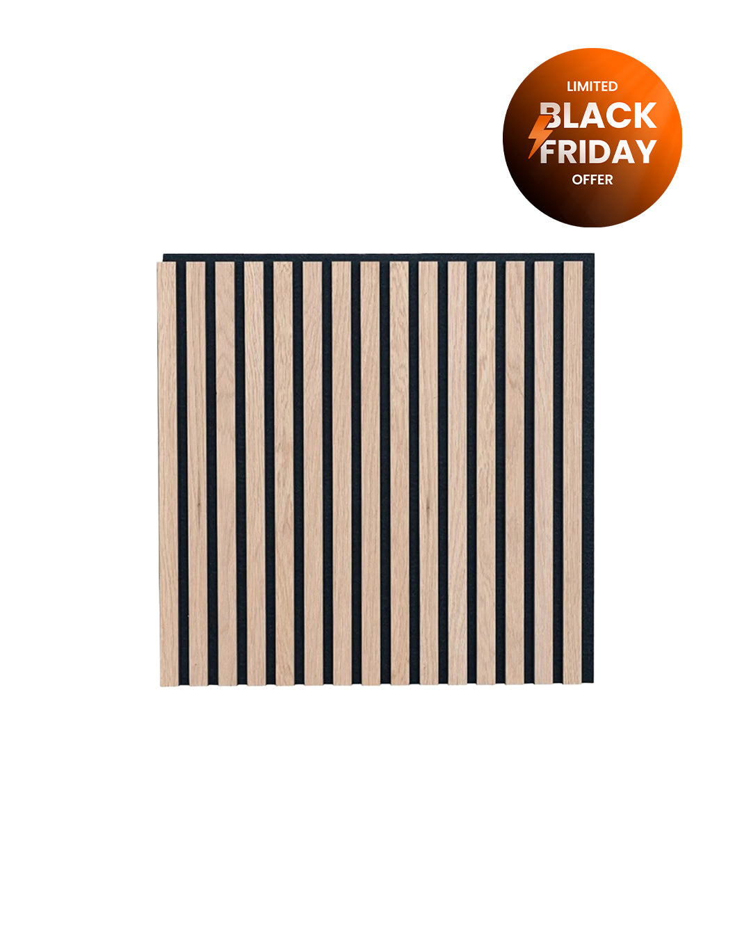 Izodekor Natural Acoustic Wood Panels 60x60cm (4 pcs in pack)