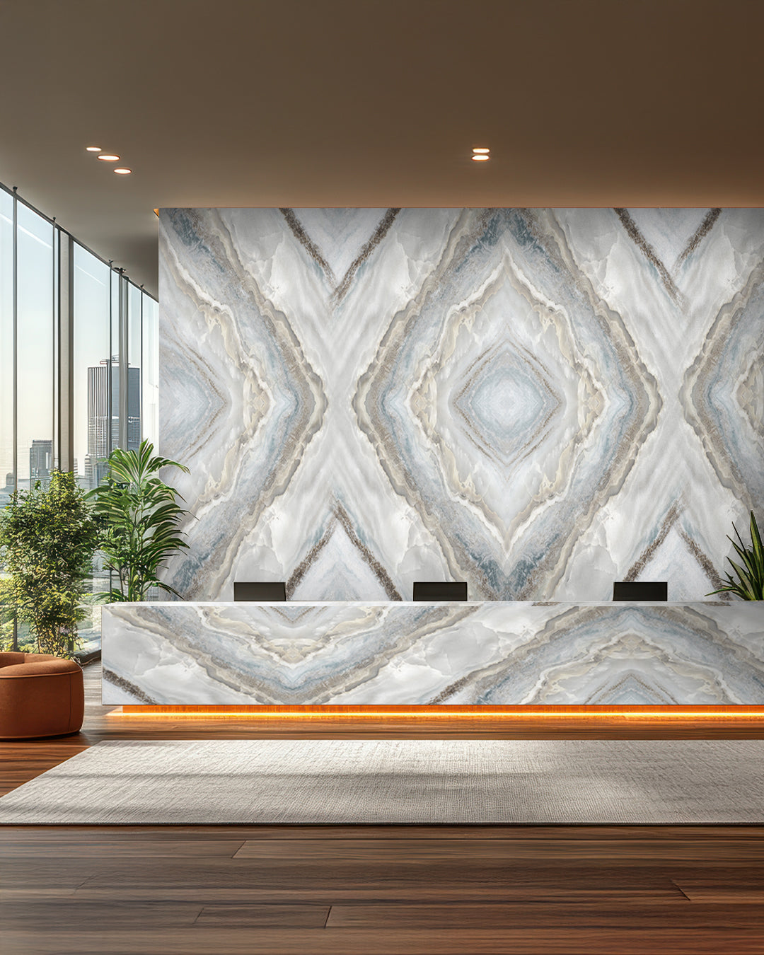 Pearl Land Marble Look Wallpanels