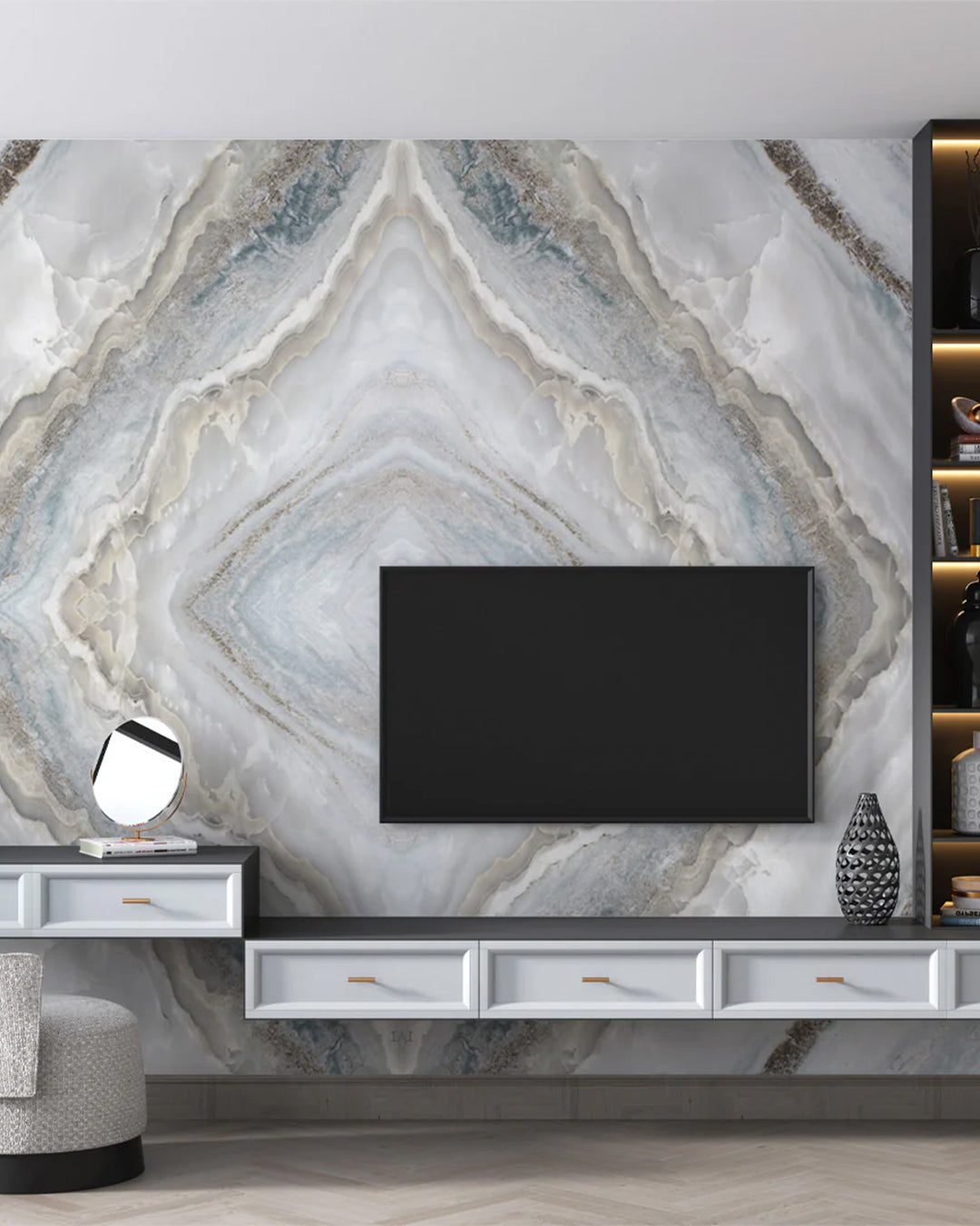 Pearl Land Marble Look Wallpanels