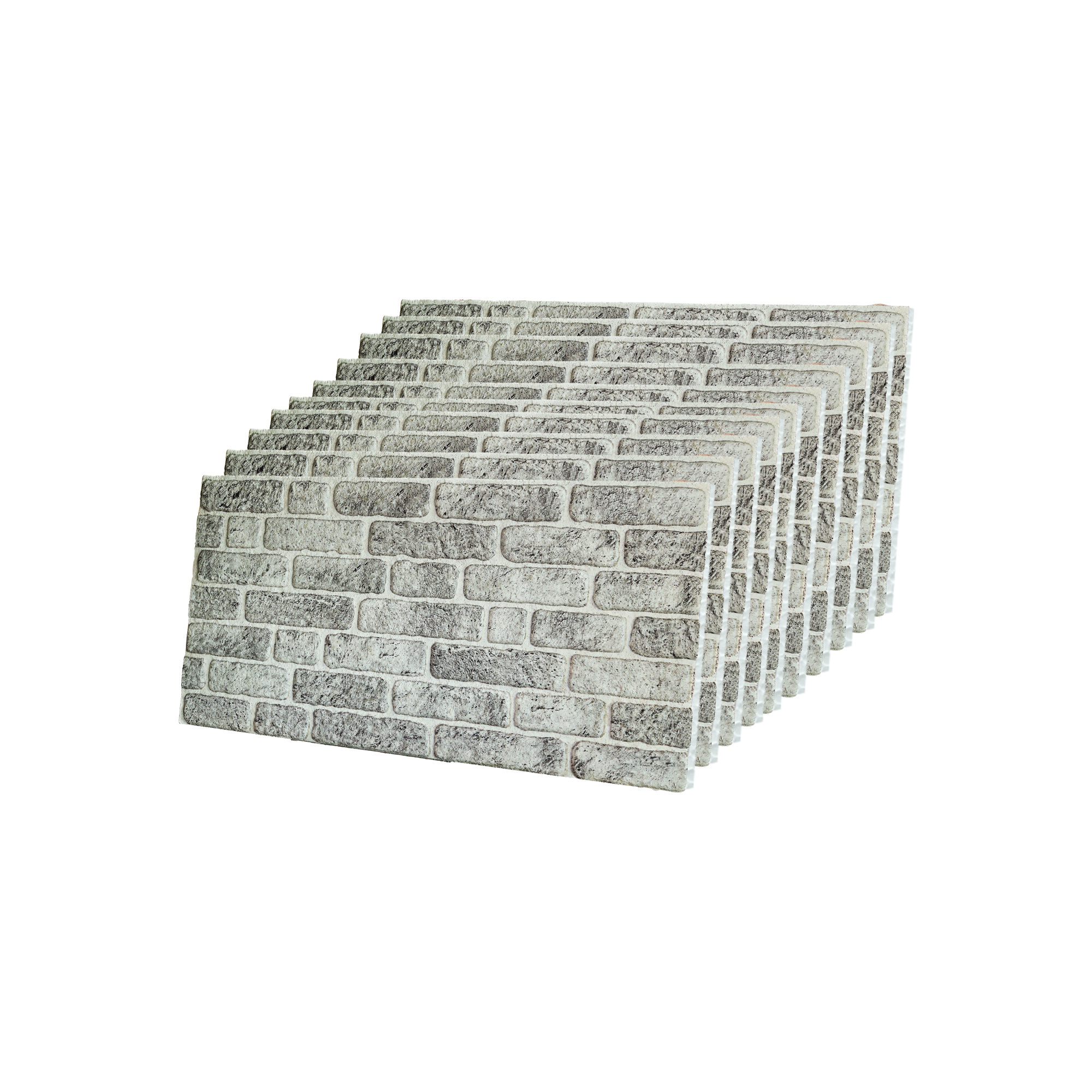 White Grey L-1702 3D Decorative Wall Panels