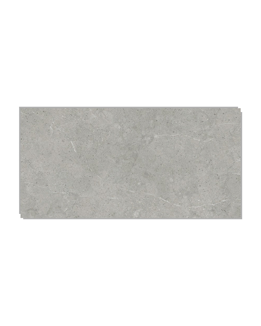 SPC Wall Panel 60×120 cm | Waterproof Wall Cladding | Stone Grey