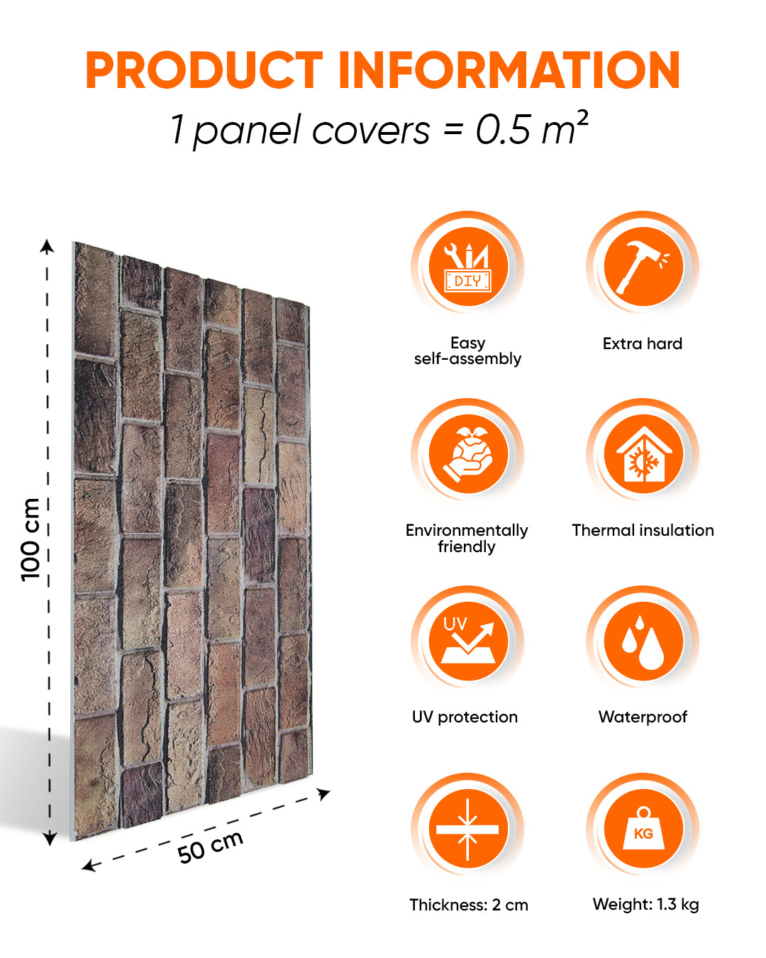 Desert Shadow T-1809 3D Wall Panels
