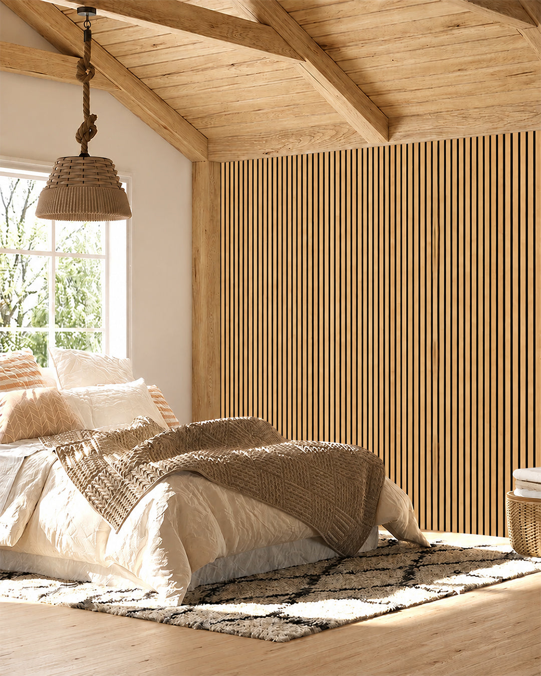 Vintage Acoustic Wood Wall Panels