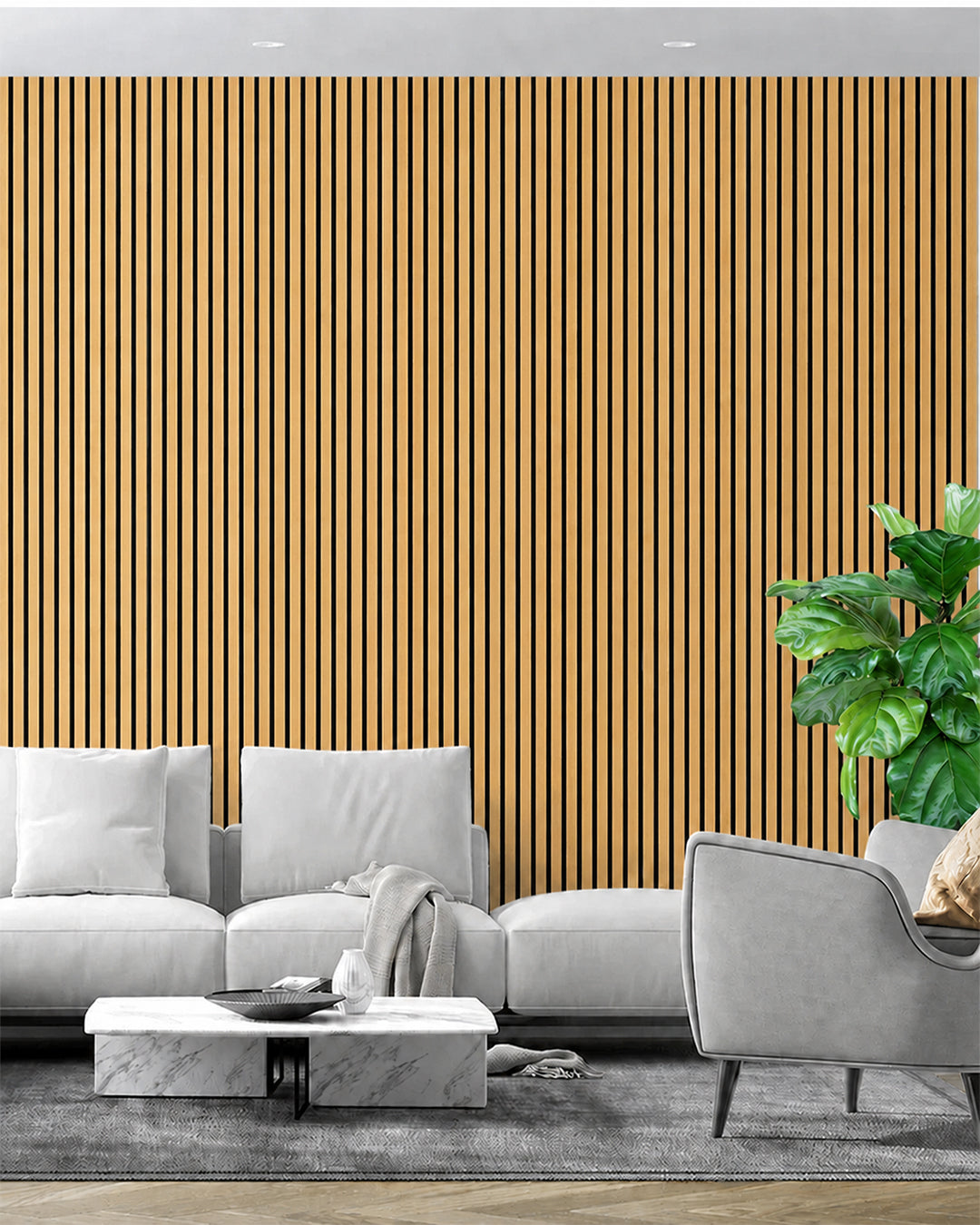 Vintage Acoustic Wood Wall Panels