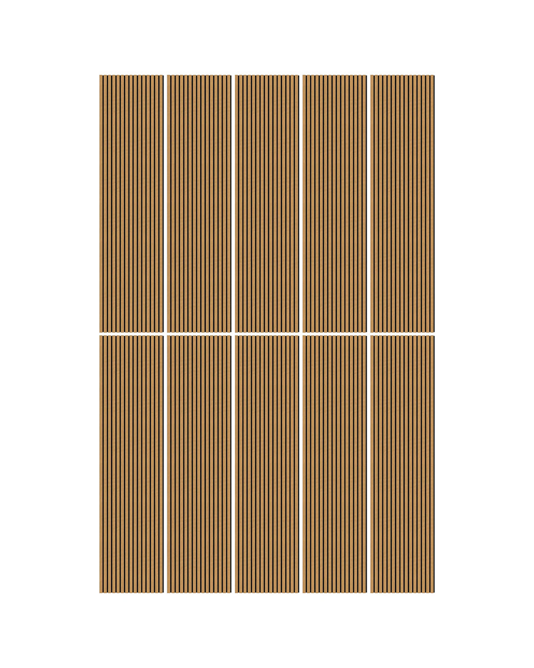 Vintage Acoustic Wood Wall Panels