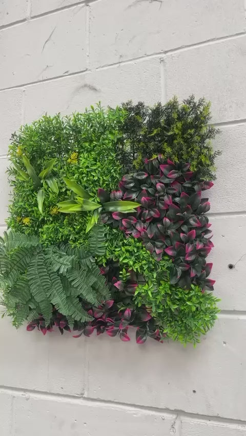 Grass Hill Decorative Artificial Grass For Wall Panels, Grass Plant 50*50CM