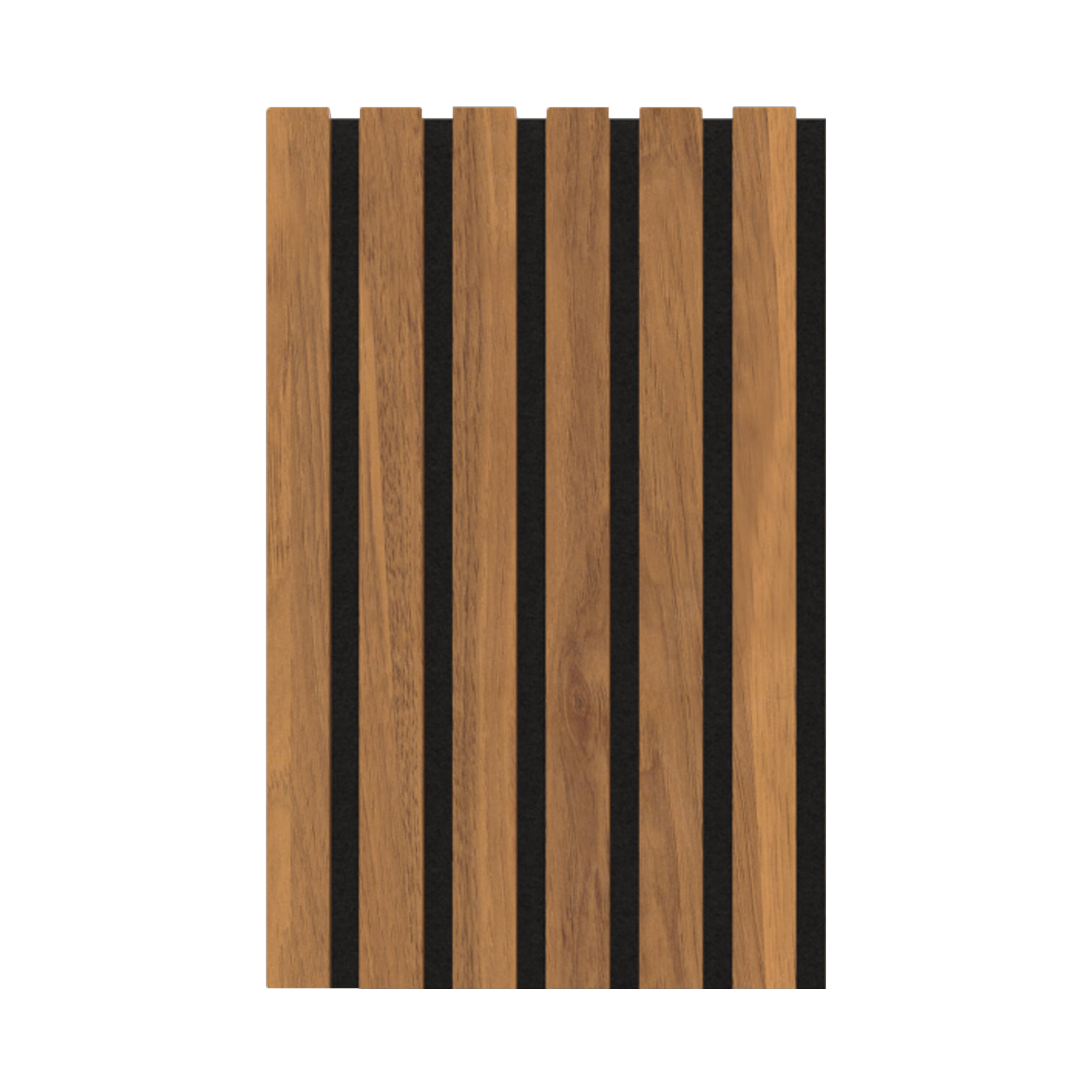 Sample Product 30x12.5x2.1 cm  Wallnut Acoustic Wood Wall Panels