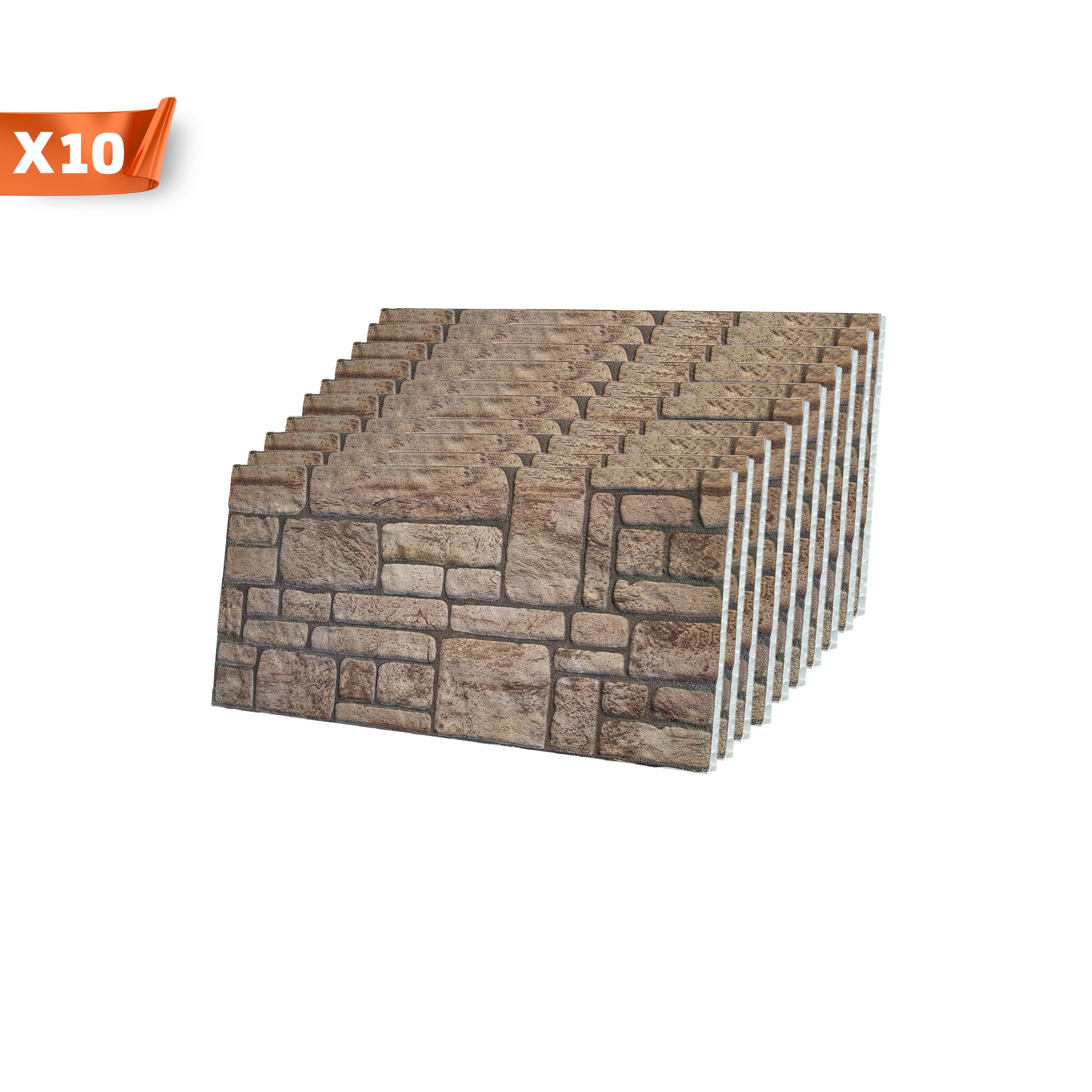 Ancient Traces K-03 3D Faux Mixed Wall Panels