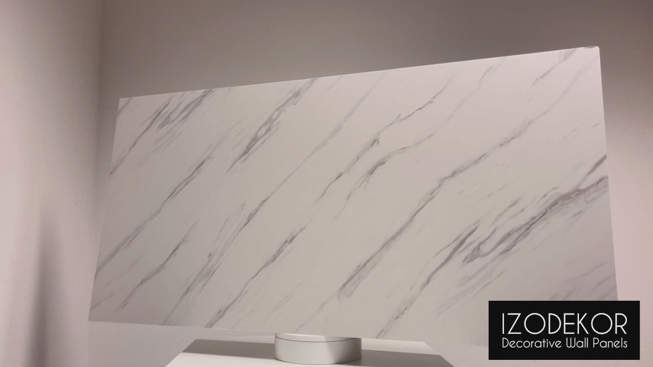 Ice Berg Grey Marble Look Wallpanels